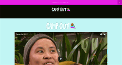 Desktop Screenshot of campout.org.au