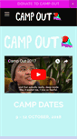 Mobile Screenshot of campout.org.au